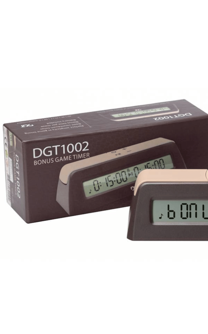 Zegar szachowy DGT 1002 - z opcją dodawania czasu