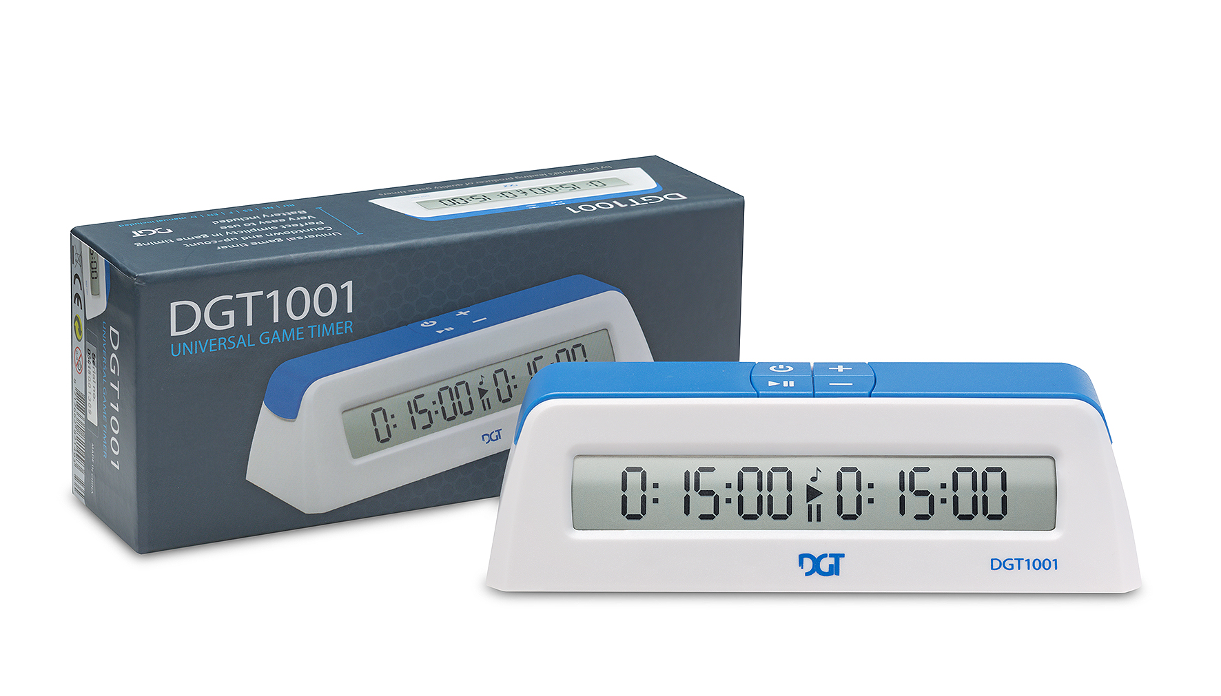 DGT 1001 Biały – Zegar szachowy dla szkół i klubów