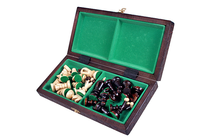 SZACHY KRÓLEWSKIE MAŁE (28,5 x 28 cm)