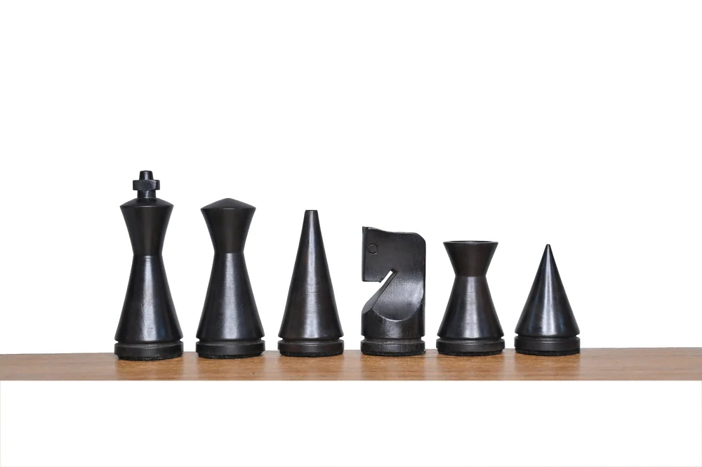 Figury szachowe Modern Staunton 3 cale (król 75 mm)