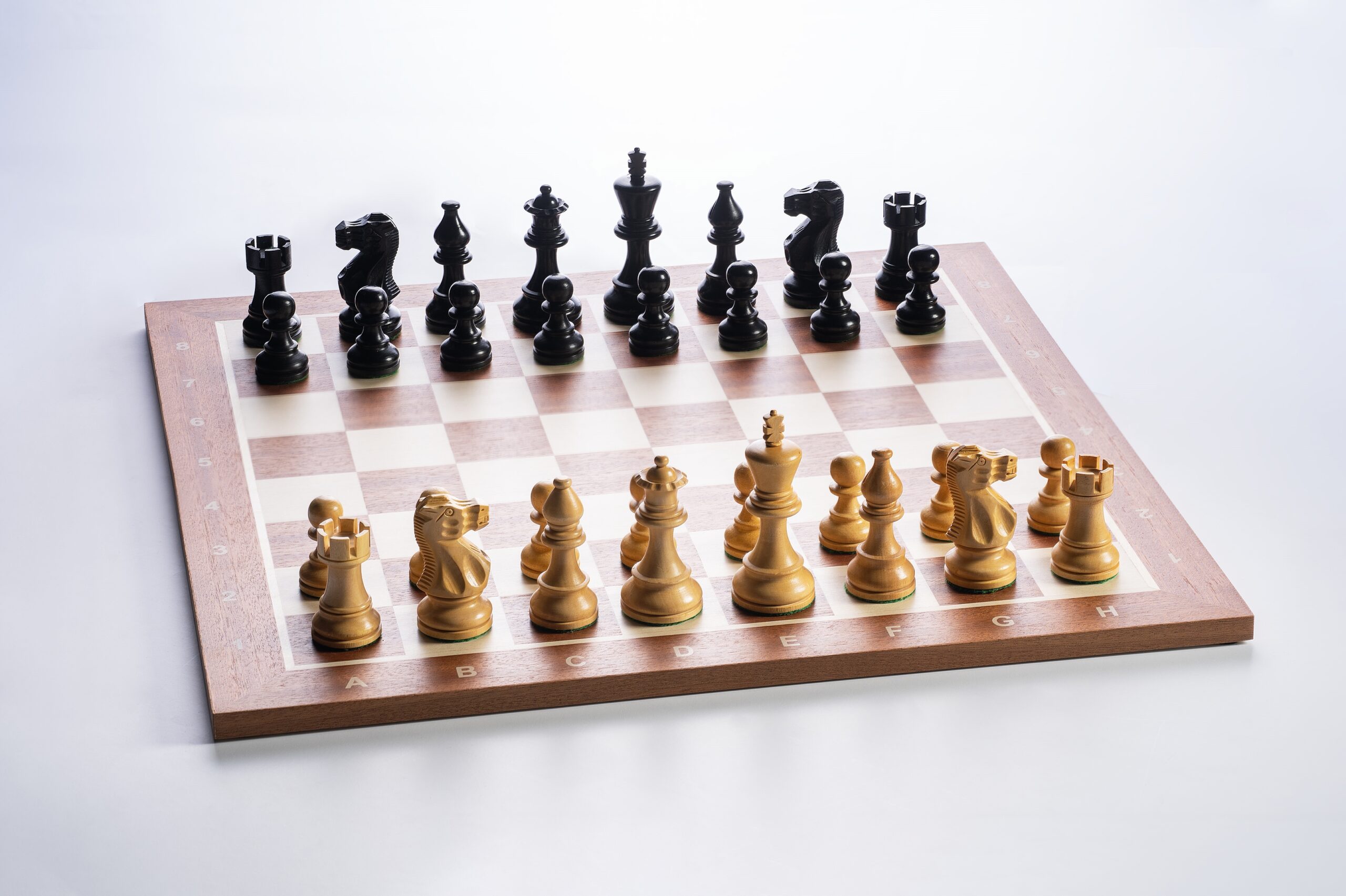 Figury szachowe American Classic 3,5 cala Rzeźbione Drewniane