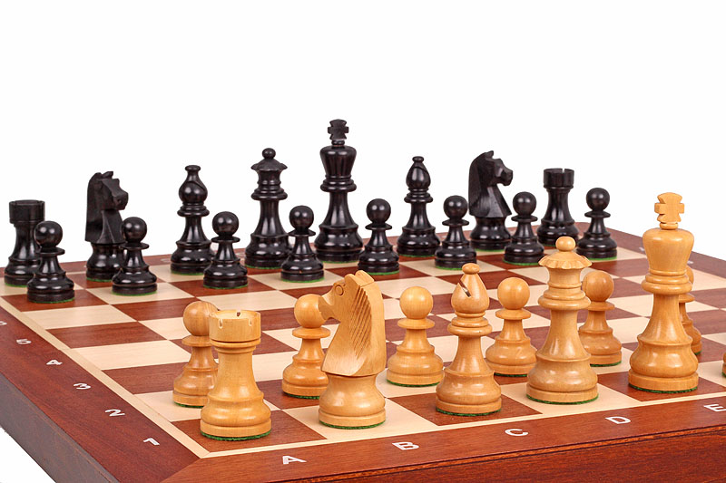 Szachy Turniejowe Timeless (German) Staunton nr 5 (48x48cm)