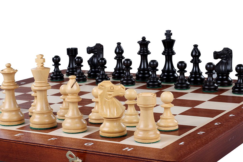 Szachy Turniejowe French Staunton nr 4