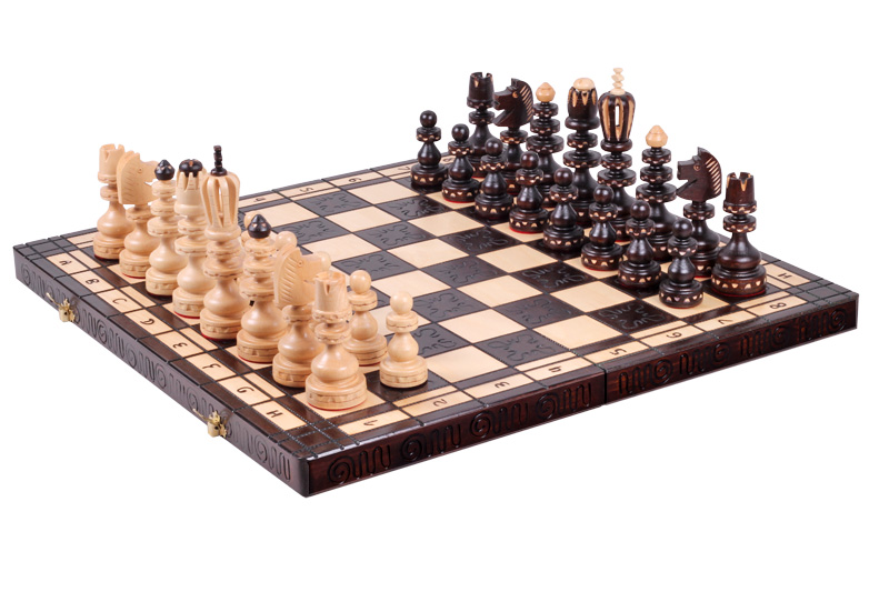 DUŻE SZACHY ROMAN (55x55cm)