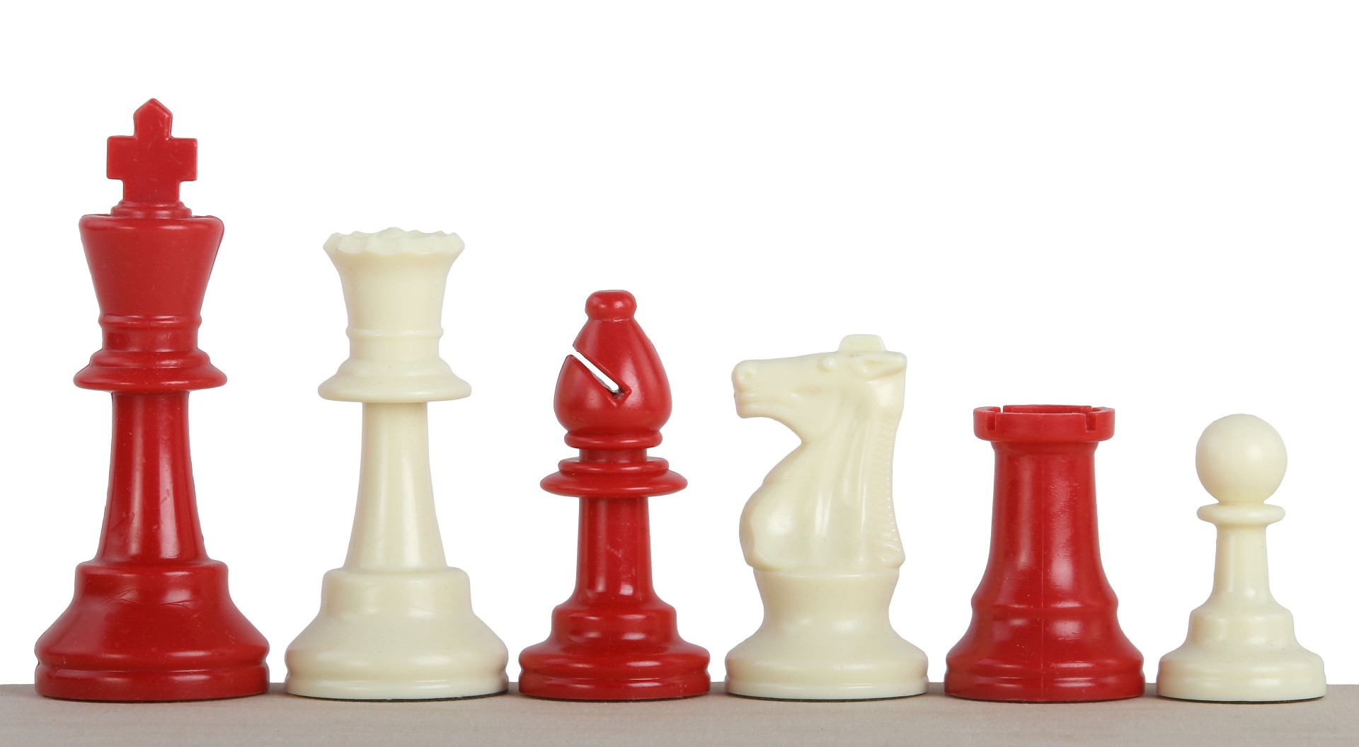 Czerwone bierki szachowe nr 6