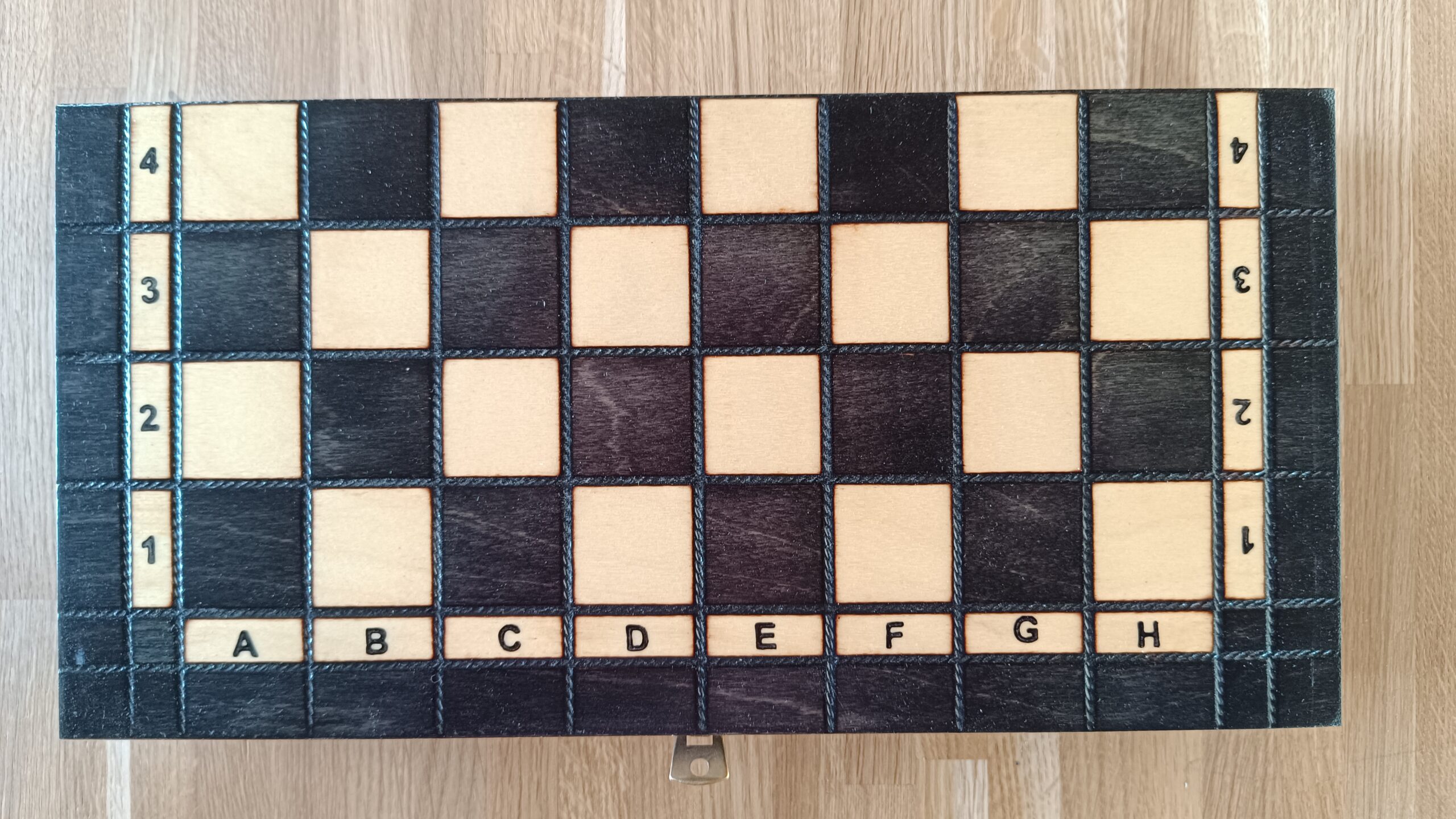 SZACHY PEREŁKA MAŁA z wkładką, kolor czarny