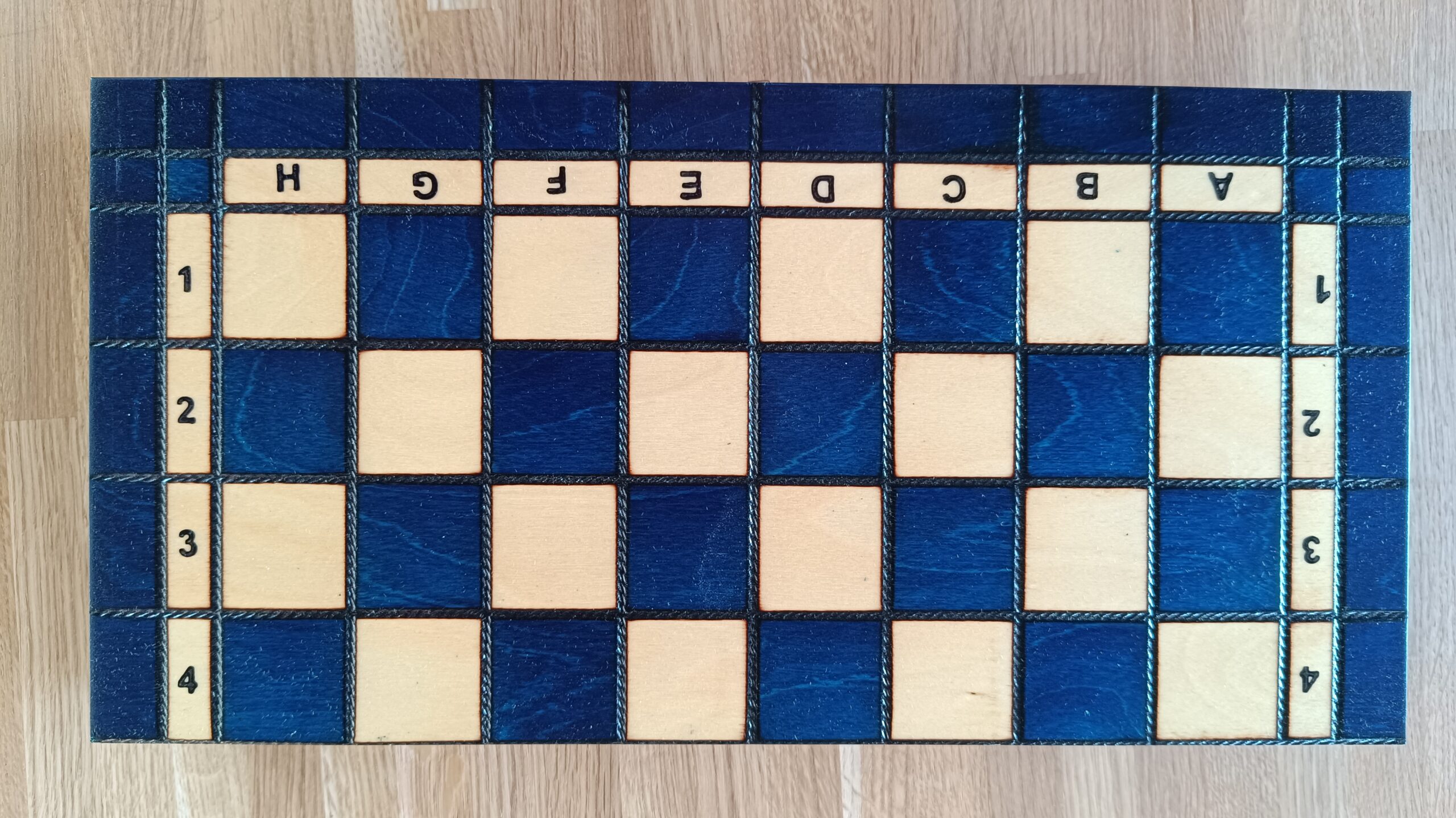 SZACHY PEREŁKA MAŁA z wkładką, kolor niebieski