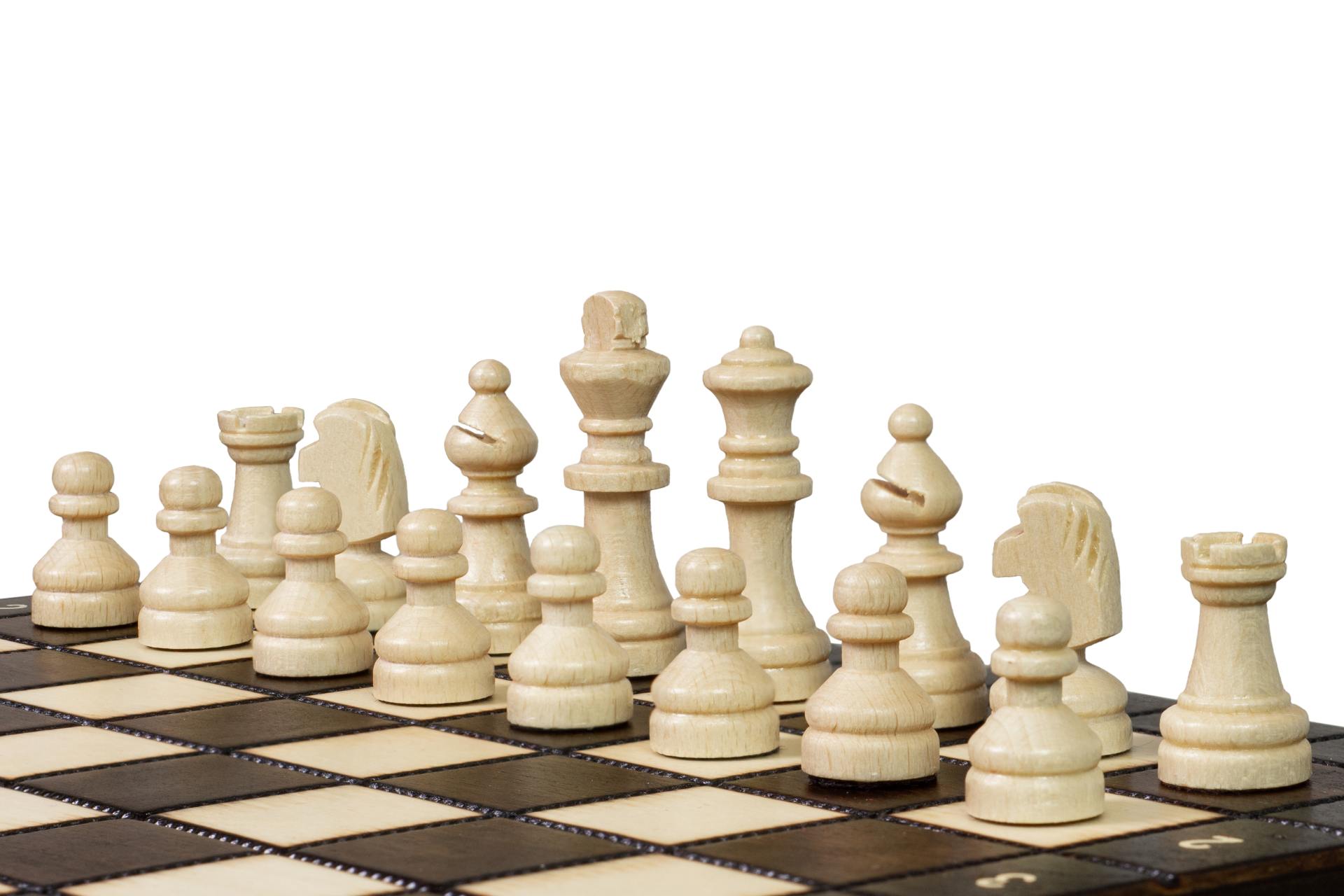 SZACHY SZKOLNE MAGNETYCZNE (27x27cm)