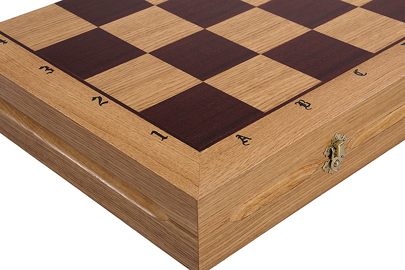DUŻE SZACHY EGIPT (65x65cm) intarsjowane