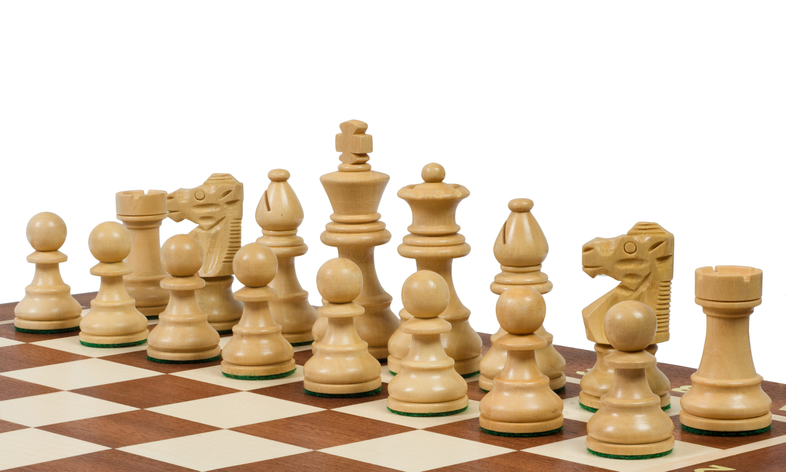 Szachy Turniejowe French Staunton Gold nr 4 (42x42cm)