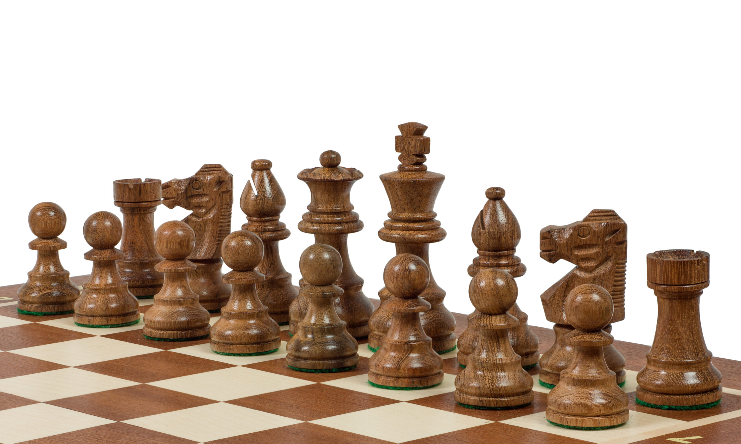 Szachy Turniejowe French Staunton Gold nr 4 (42x42cm)