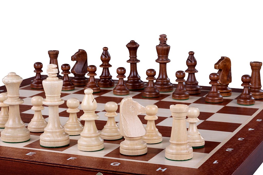 Szachy Turniejowe nr 5 Sunrise, Intarsjowane