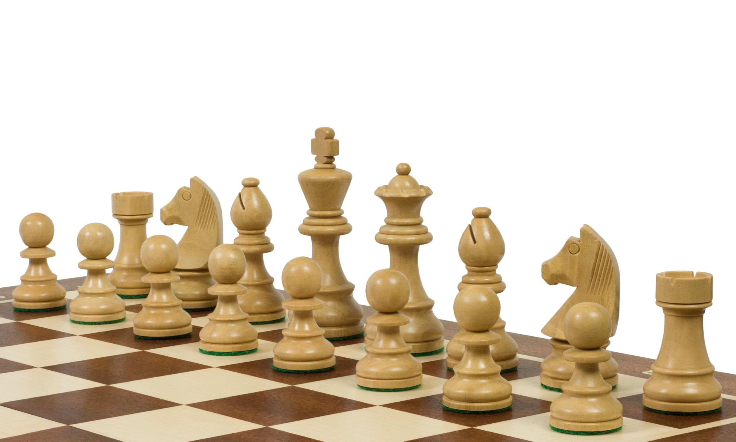 Szachy Turniejowe Timeless (German Knight) Staunton Gold nr 6