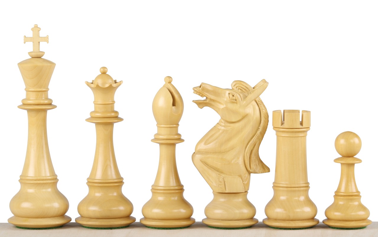 FIGURY SZACHOWE NAPOLEON HEBANOWE 6 CALI