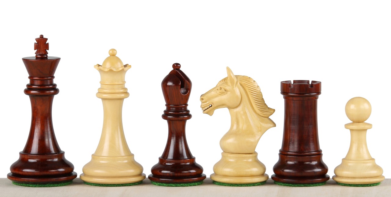 FIGURY SZACHOWE DERBY REDWOOD 4 CALE