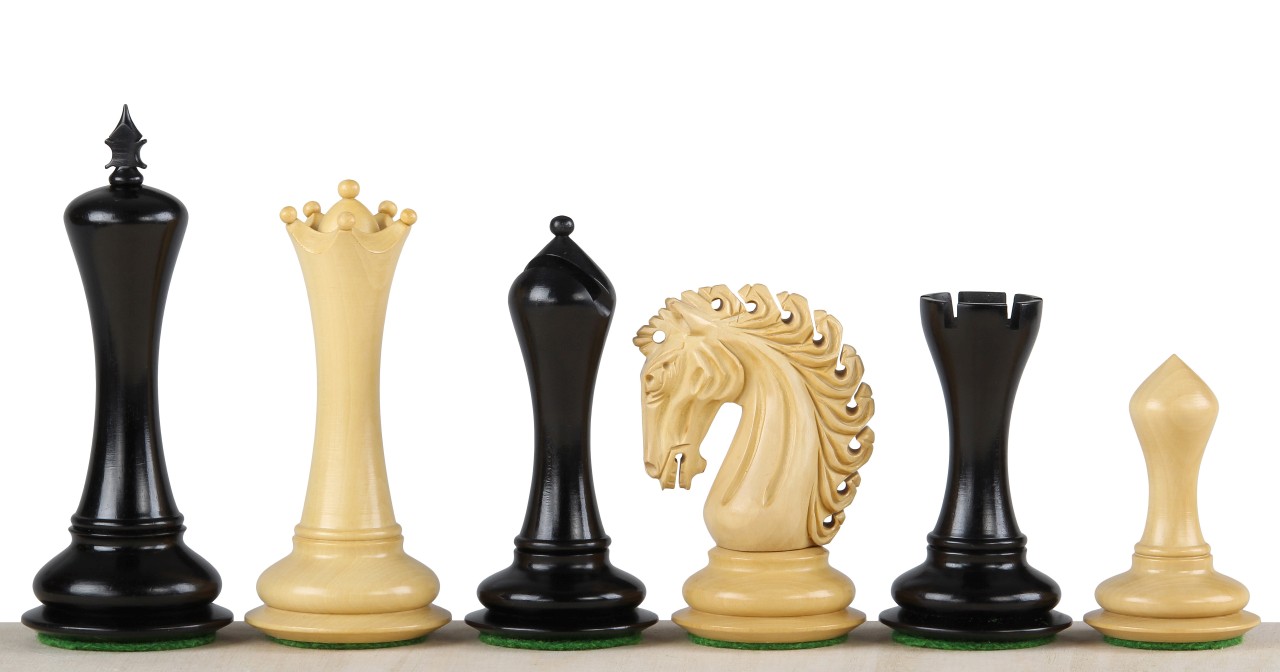 Figury szachowe Empire Heban 4,25 cala