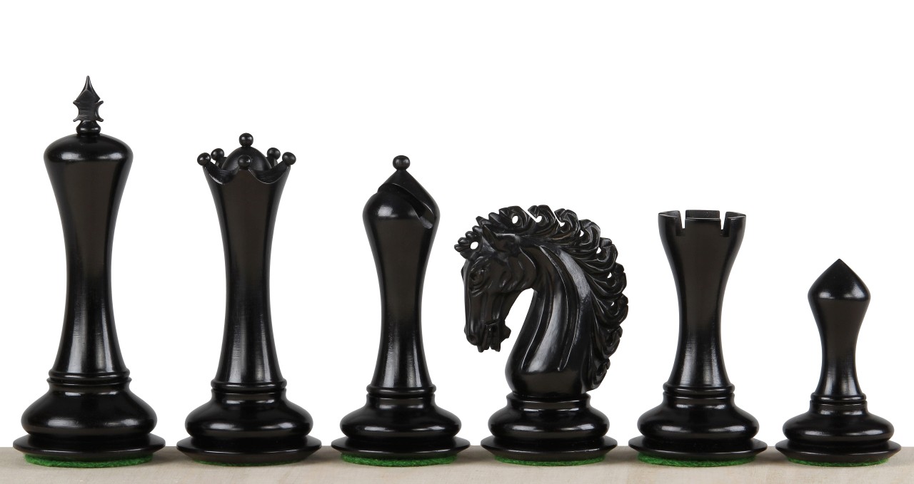 Figury szachowe Empire Heban 4,25 cala