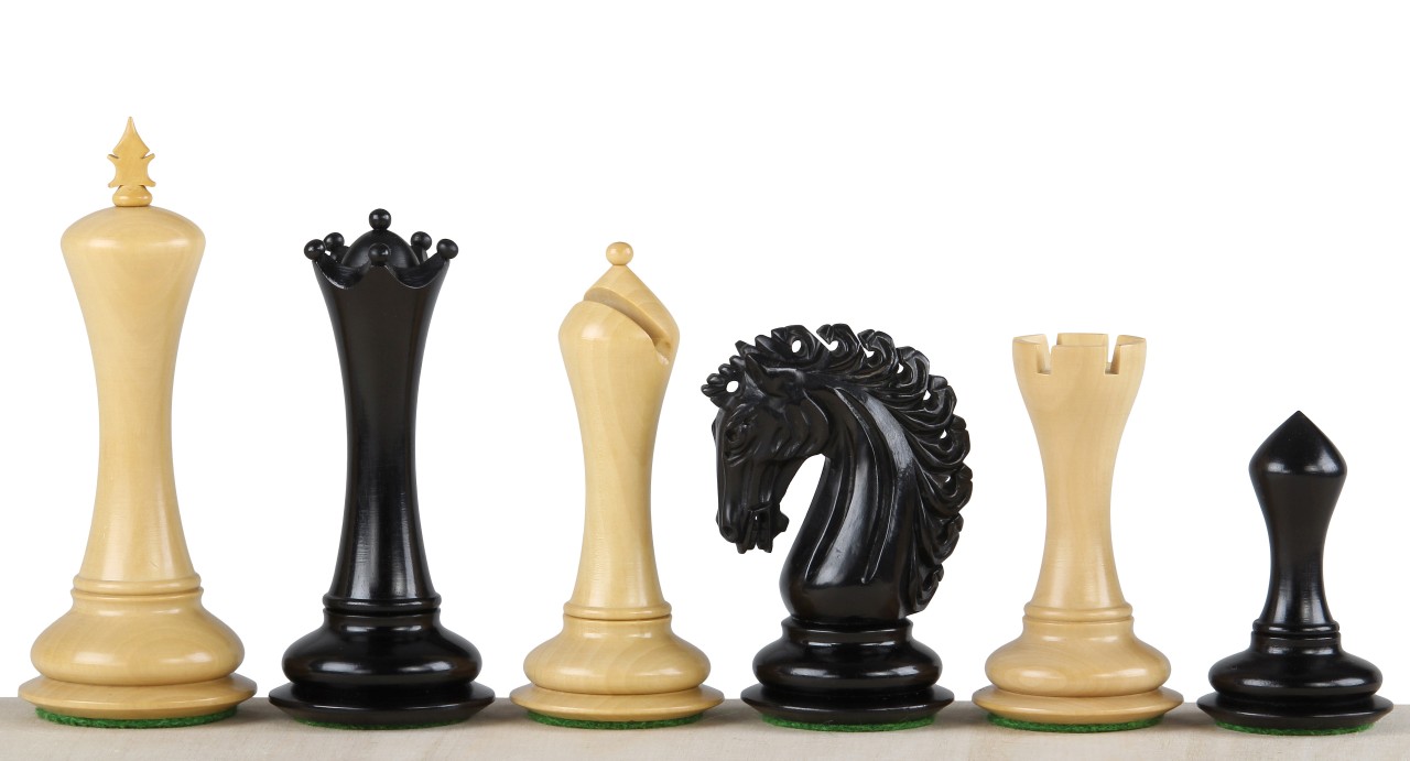 Figury szachowe Empire Heban 4,25 cala