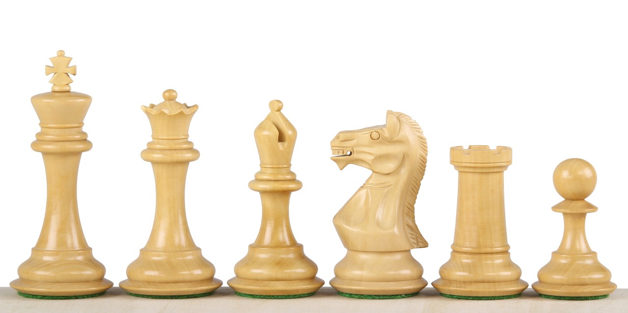 Figury szachowe Potish Head Heban 3,75 cala