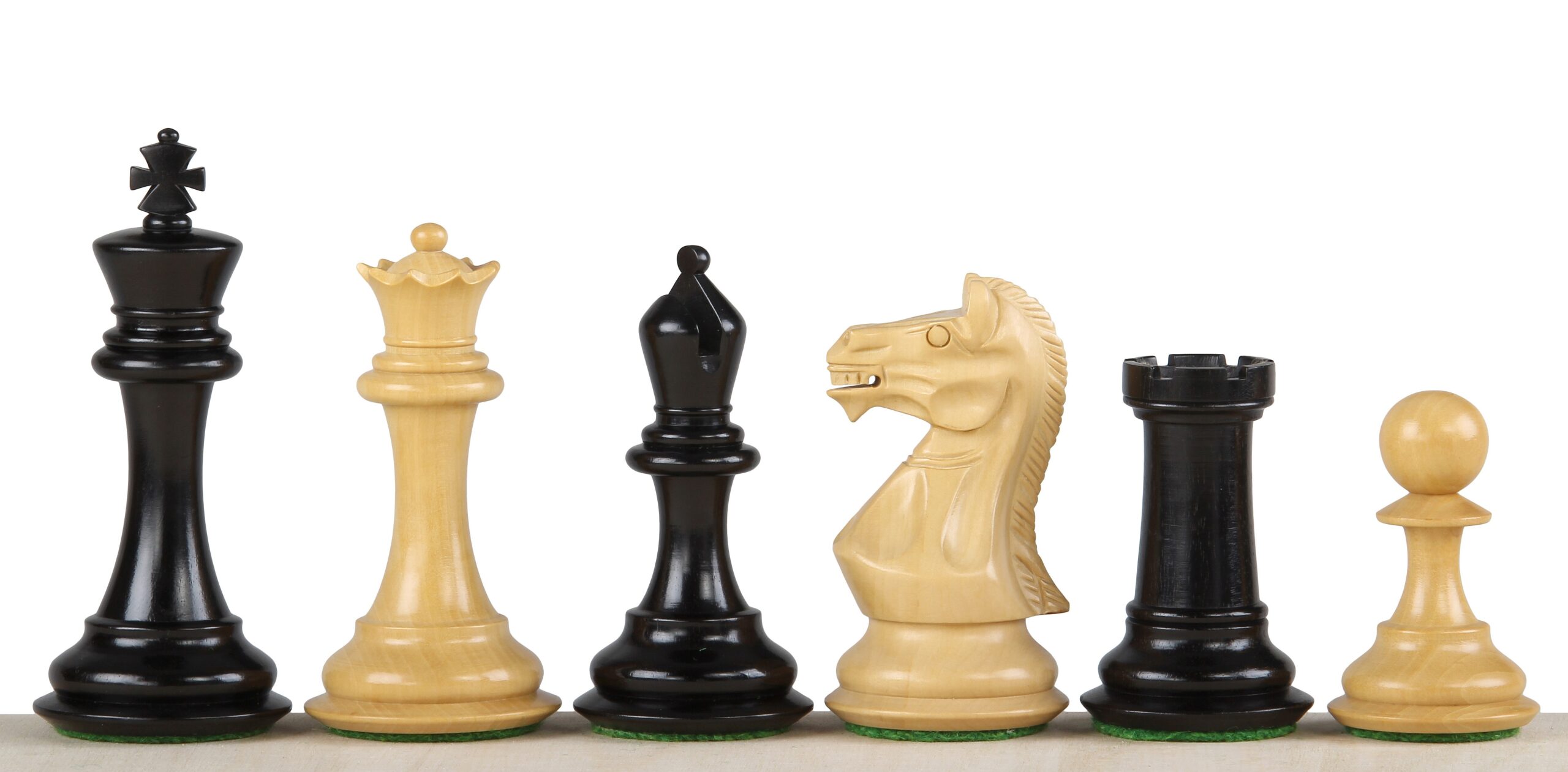 Figury szachowe Potish Head Heban 3,75 cala