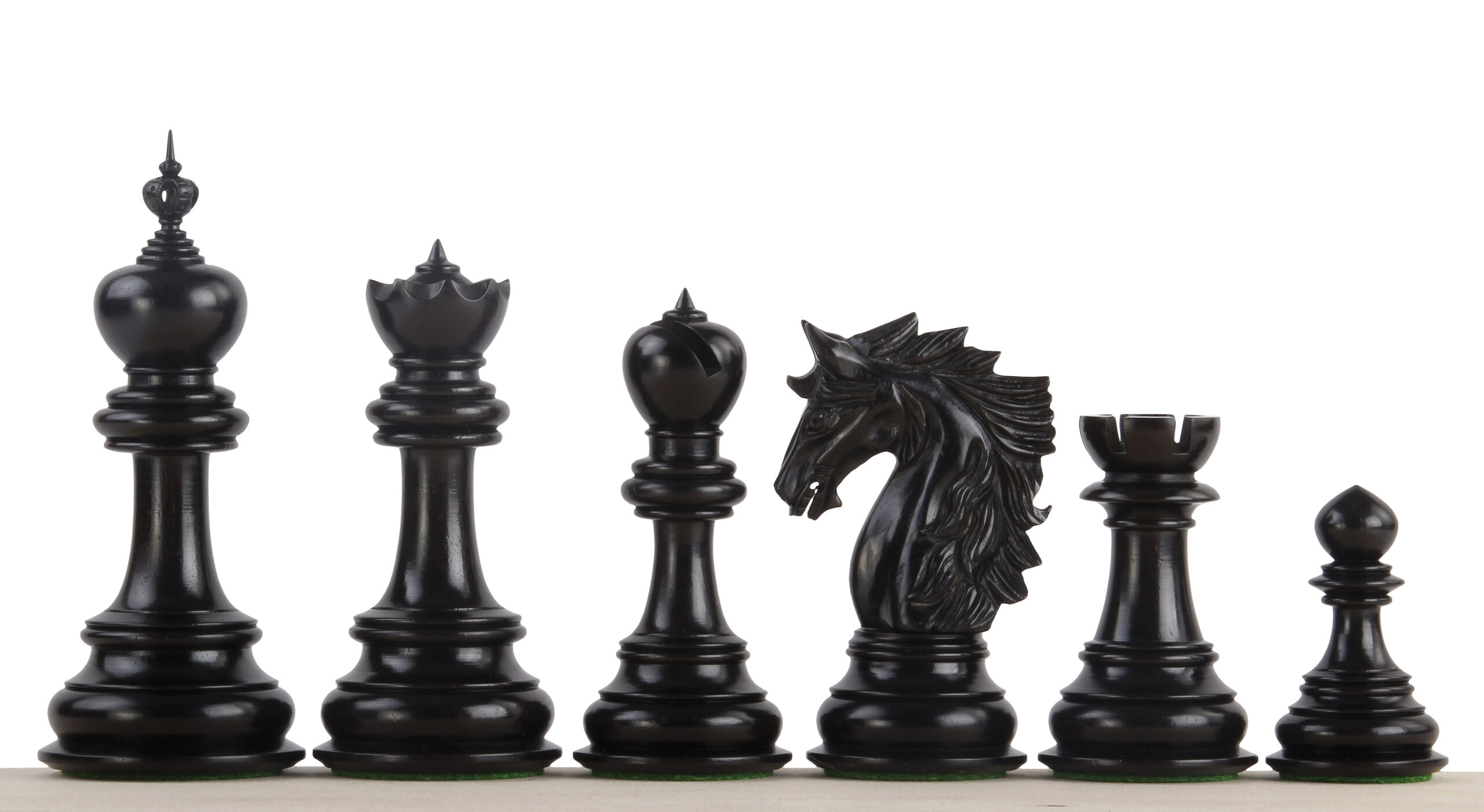 Figury szachowe Dubliner Montgoy Heban 5 cali