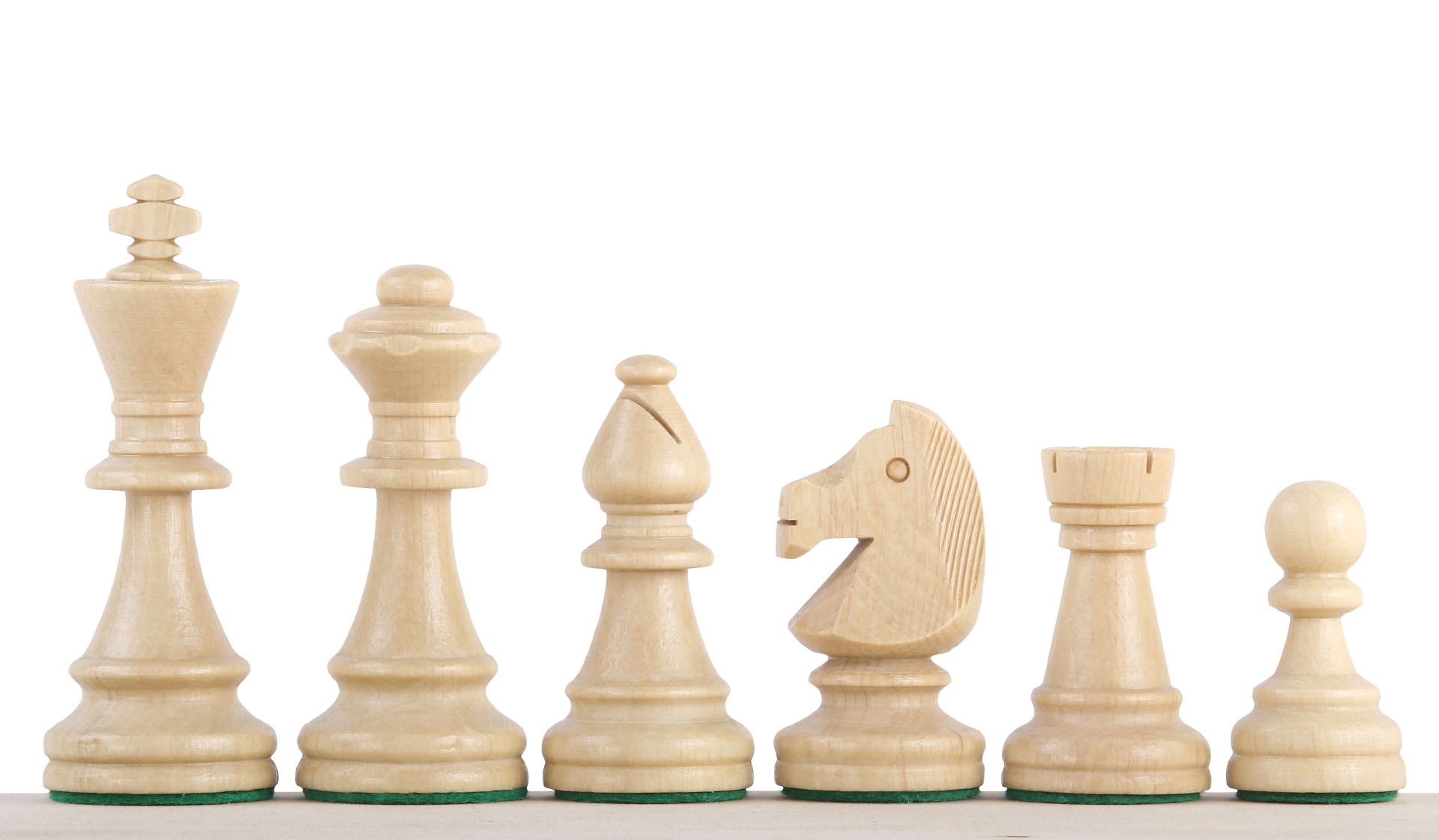 STAUNTON NR 6  Rzeźbione Drewniane