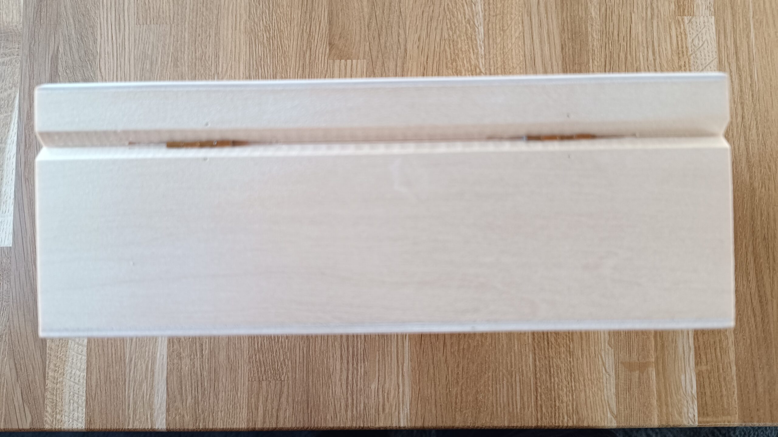 Drewniany kuferek do przechowywania figur Staunton nr 5 (wysokość króla 90 mm) - surowe drewno