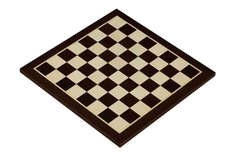 Deska szachowa 38 mm (bez opisu) wenge/jawor (intarsja)