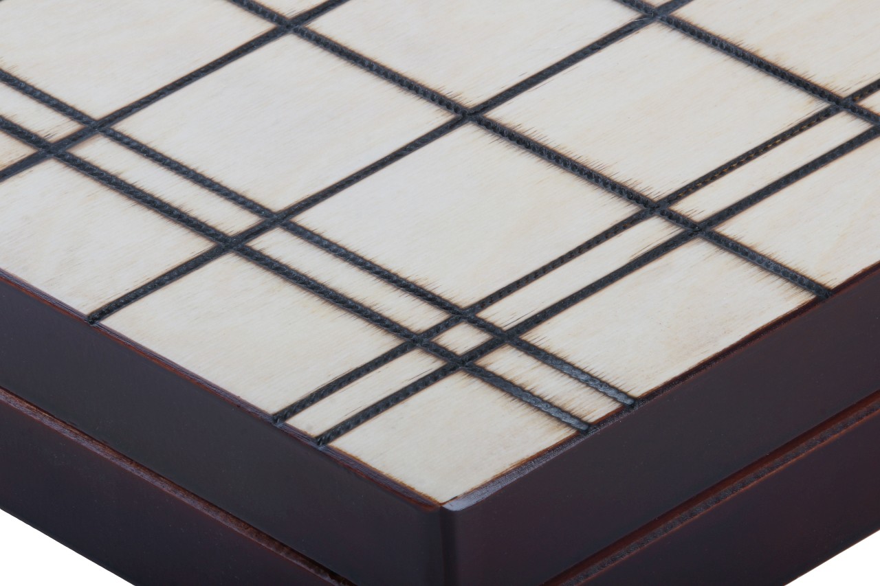 Kasetka szachowa do samodzielnego malowania i montowania (48x48cm) - szachy DIY artystyczne