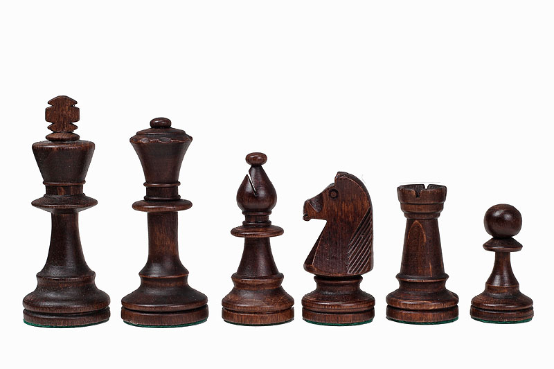 STAUNTON NR 5  Rzeźbione Drewniane