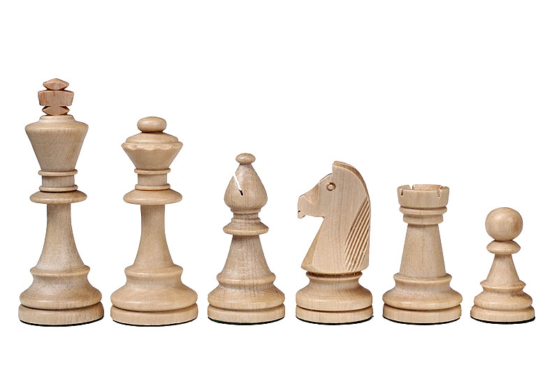 STAUNTON NR 6  Rzeźbione Drewniane