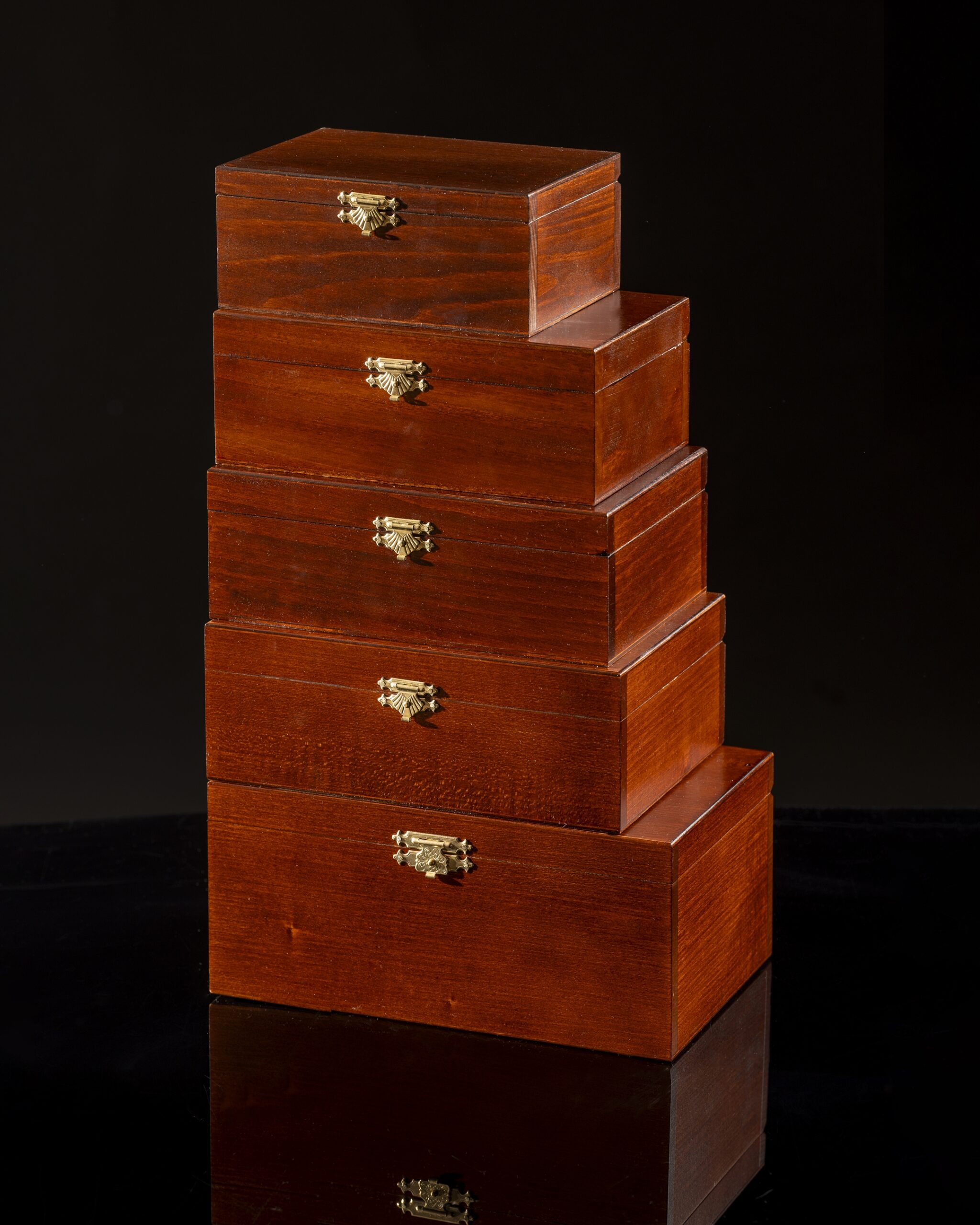 STAUNTON No 4 Drewniana kasetka