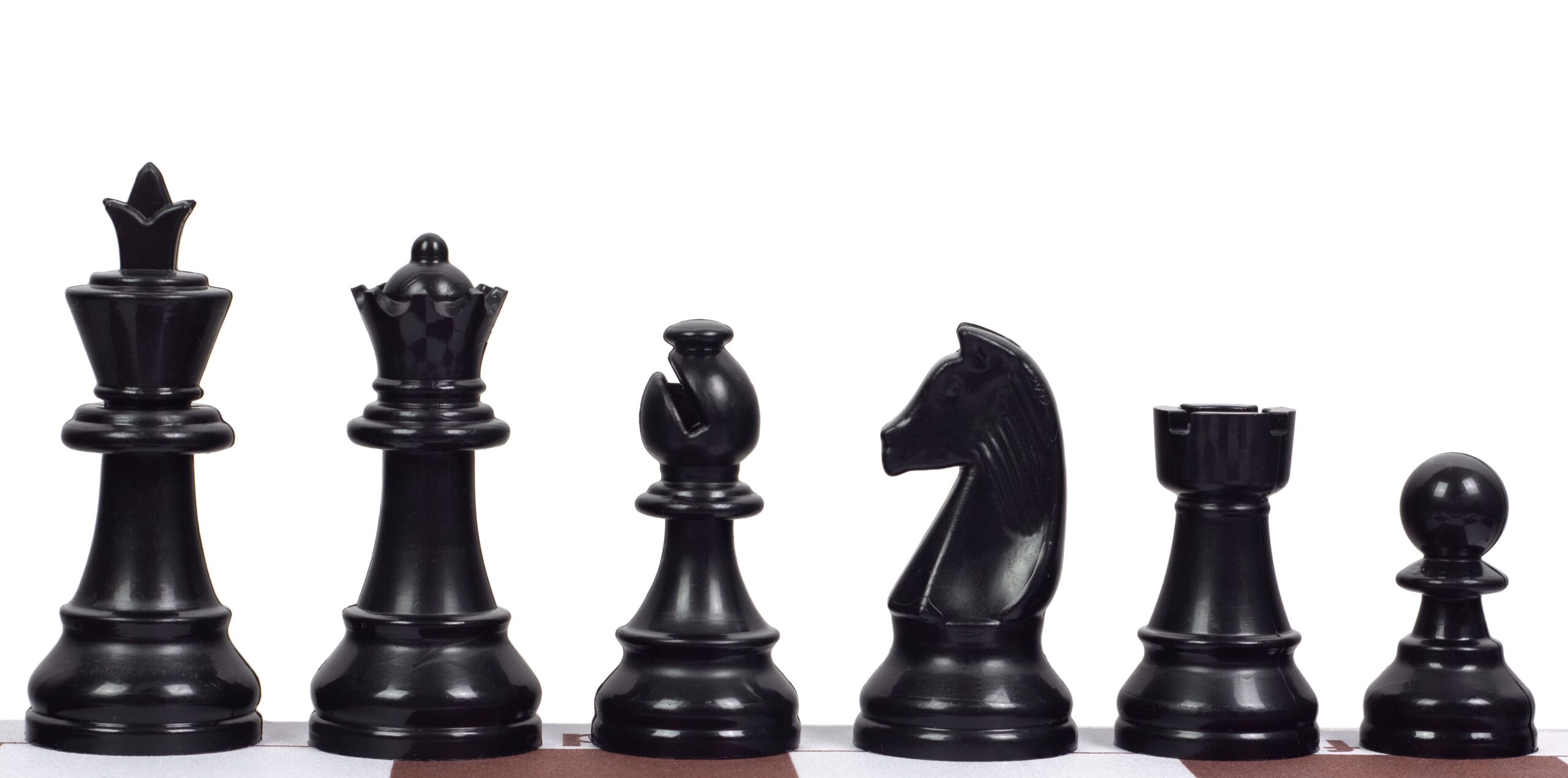 Figury szachowe Staunton, plastikowe (król 85 mm)