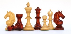 FIGURY SZACHOWE UNICORN PADUK 4,25 cala