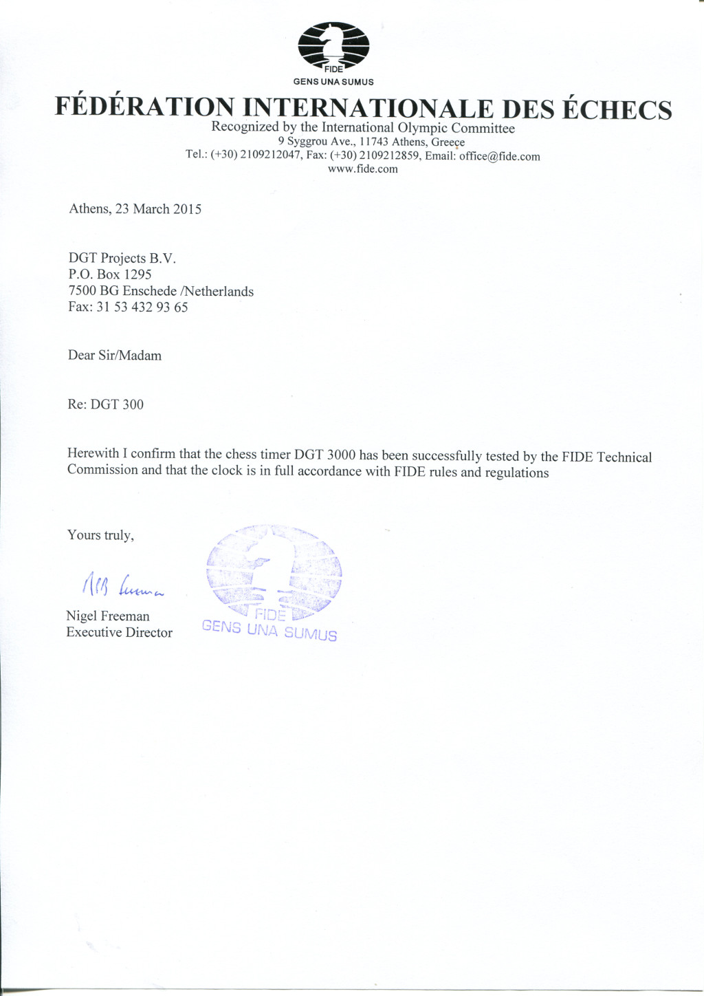 Zegar szachowy DGT 3000 Edycja Limitowana