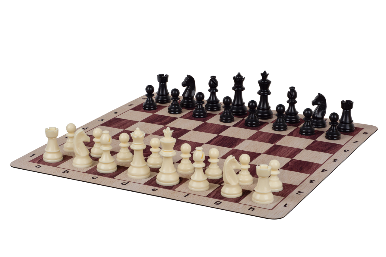 Szachownica zwijana nr 6 (51 cm), antypoślizgowy spód LIGHT