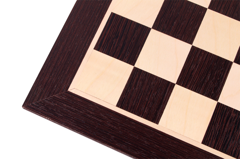 Deska szachowa nr 6 (bez opisu) wenge/klon (intarsja)