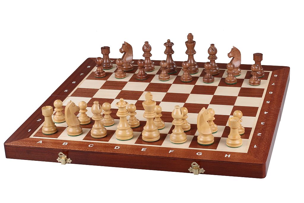 Szachy Turniejowe Timeless (German) Staunton Gold nr 5
