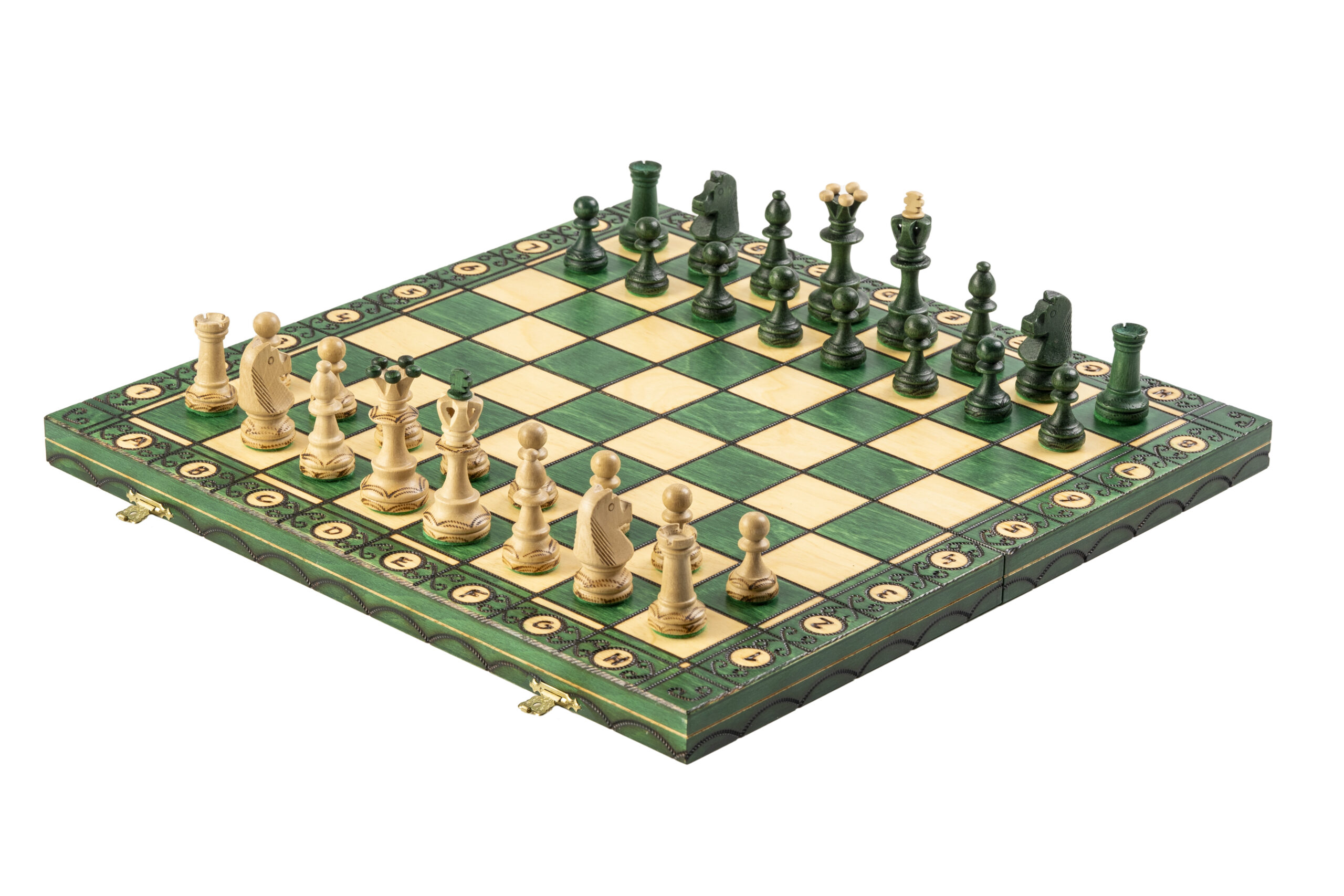 SZACHY SENATOR (42x42cm) – zielone